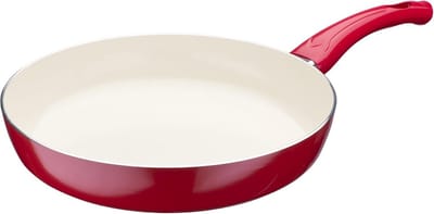 Keramische braadpan 28 cm, geschikt voor inductie, energiebesparend