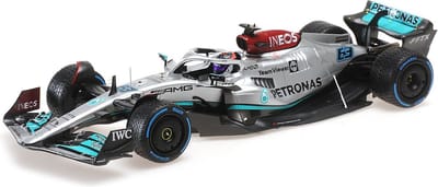 Mercedes-AMG Petronas Formula One Team F1 W13 E Performance #63 Monaco GP 2022 - 1:18 - Minichamps
