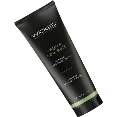 'Sage + Sea Salt - Sensual Massage Cream', 120 ml