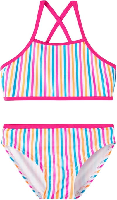 Name it bikini meisjes - streep - NKFziza - maat 158/164