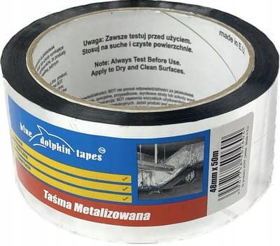Metaalfolie tape voor ventilatie en isolatie - 48mm x 50m