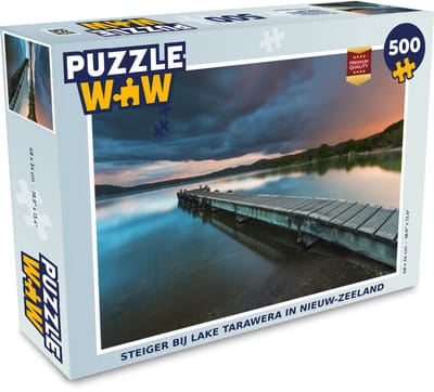 Puzzel Steiger bij Lake Tarawera in Nieuw-Zeeland - Legpuzzel - Puzzel 500 stukjes