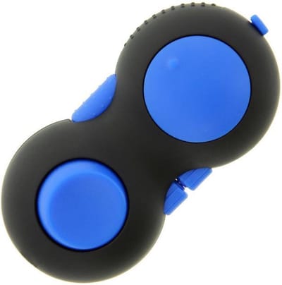 CALM PAD® Fidget Pad - Fidget toys | Pop it Fidget Toy | Fidget Cube | Tiktok | Fidget Speelgoed | Stresbal | Meisjes speelgoed | Jongens speelgoed | stress speelgoed | Click Speelgoed | Draai Speelgoed | Calm Pad | - Blauw