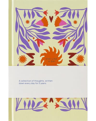 A-Journal - One Line a Day dagboek - 5 jaar - cirkel
