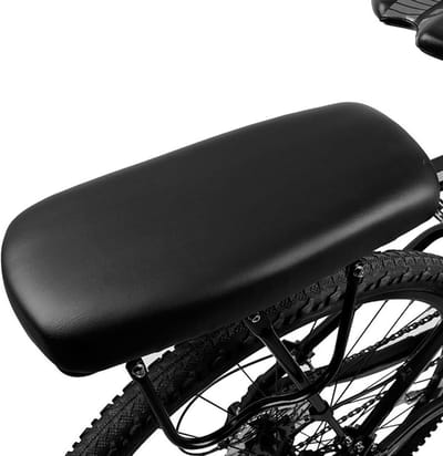 Comfortabel Fiets Achterbankje voor Volwassenen & Mountainbike - Dik Zitkussen Zadel Ondersteuning