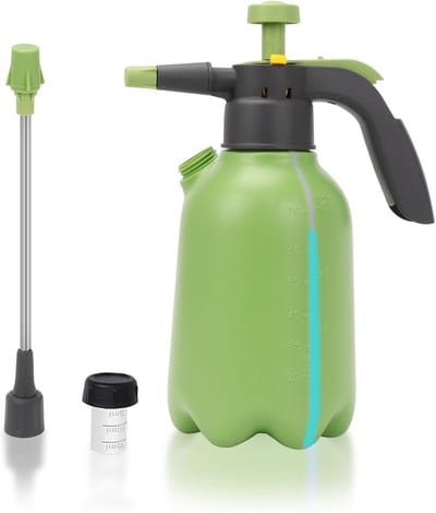 Compacte Drukspuit van 2 Liter met Verlengstuk voor Tuin en Binnenpotten - Ideaal voor Plantenverzorging en Irrigatie