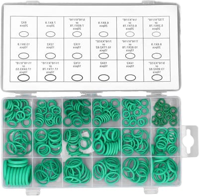 270-delige Nitril Rubber O-Ringen Set met 18 Maten - Olie-, UV- en Warmtebestendige Dichtingen voor Auto, Loodgieterij en Machine Reparatie met Opbergdoos