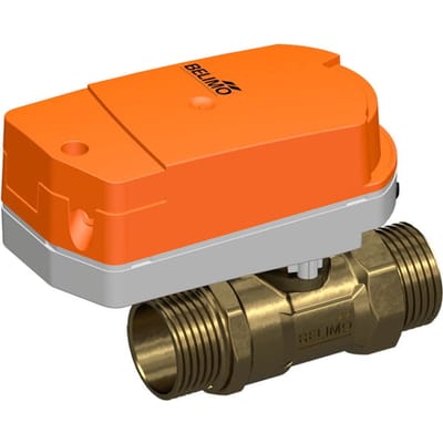 Belimo Regelklep G3/4 Kvs7.8 24VAC/DC 75s MP-Bus 1Nm IP40 Aansluitklem C420Q-K/CQ24A-MPL-T