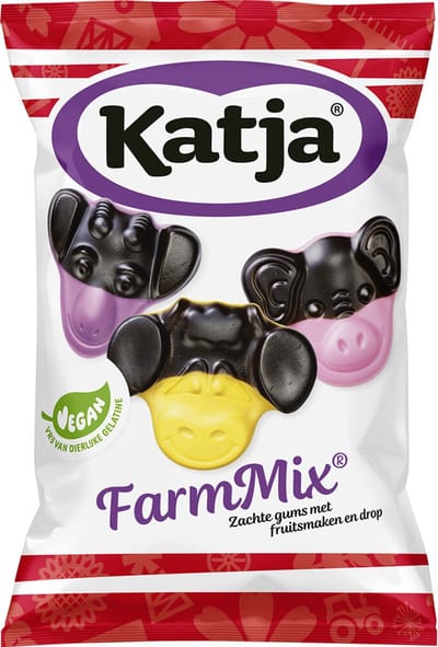 Katja Farm Mix - 12 x 255 gr - Voordeelverpakking