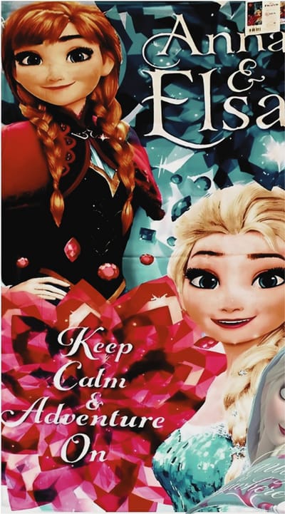 Disney Frozen Anna En Elsa Strandlaken - 70 x 140 cm
