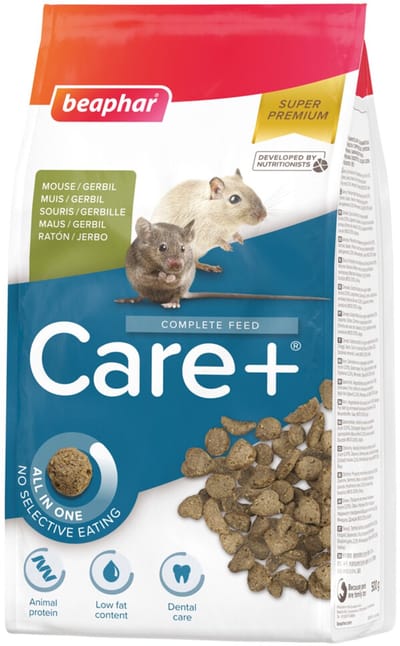 Beaphar Care Plus Gerbil/Muis - Gerbilvoer -