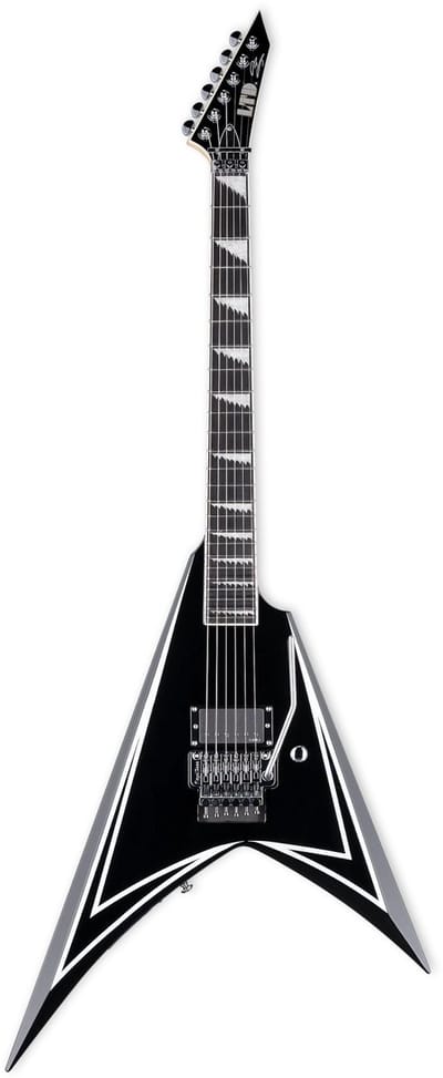 ESP LTD Alexi Laiho Sawtooth 20th Anniversary elektrische gitaar met koffer