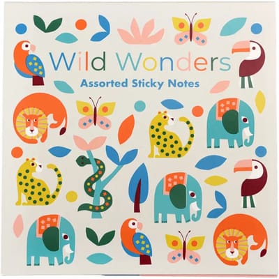 Zelfklevende blocnotes Rex London Wild Wonders