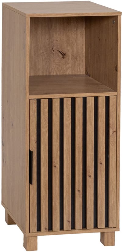 4bathroomz Parma Badkamerkast halfhoog - 86 cm in Houtlook - Bruin