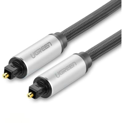 Ugreen AV108 Serie - Optyk Audio Kabel - 2m - Grijs - Nylon Omhulsel