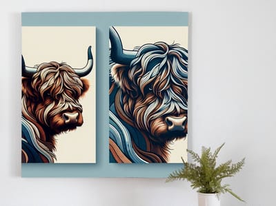 Kunstprint | Wanddecoratie | Canvas | 40 × 40 cm