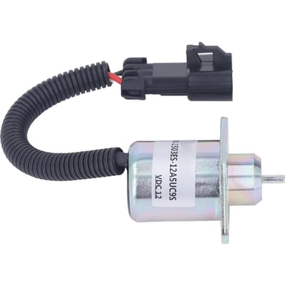 DC12V Afsluit Solenoïdeklep 1503ES 12A5UC9S Brandstof Vlamuitval Solenoïdeklep voor D1505 V1505