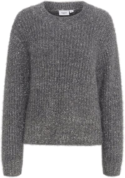 Saint Tropez HalfaSZ Trui - Silver