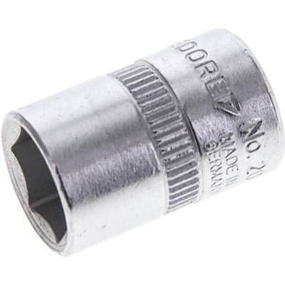 1/4" Gedore Dopsleutel voor 11mm Buitenzeskantbouten