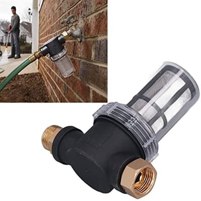 Dailygoods- Tuinslangfilter 3/4 inch - Inline Sedimentfilter - Waterfilter voor Hogedrukreiniger - Bescherming tegen Vuil - Voorkomt Blokkering