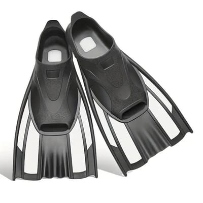 Bovista Zwemvliezen Voor Kinderen & Volwassenen - Flippers - Zwemflippers - Snorkelset - Zwart - Maat XS