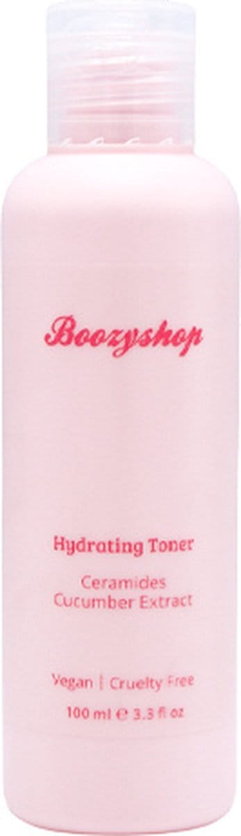 Boozyshop ® Hydrating Toner - Voor alle huidtypen - Verwijdert vuil & kalmeert de huid - Hydrateert en beschermt de huidbarrière - Met komkommer & panthenol
