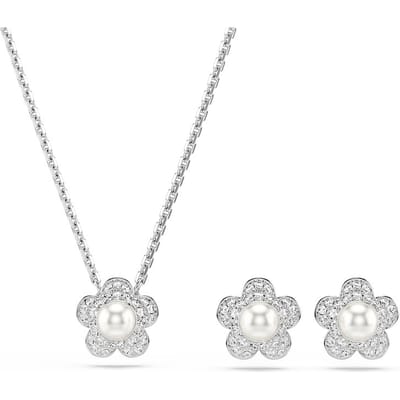 Ariana Grande x Swarovski 5749180 - Capsule Angelic - Zilverkleur - Set
