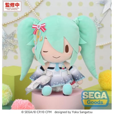 Hatsune Miku: Colorful Stage! fuwa petit Plush Figure Stage SEKAI Hatsune Miku Brand New World 22 cm