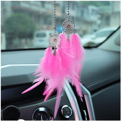 Dailygoods- Autospiegelaccessoire Schattig Ornament - Dromenvanger