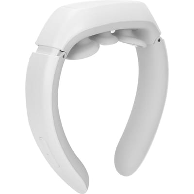Elektrische Nekmassager Pijnverlichting Rug Cervicale Massager Ontspanning Gezondheidszorg Hulpmiddel(Wit ) white