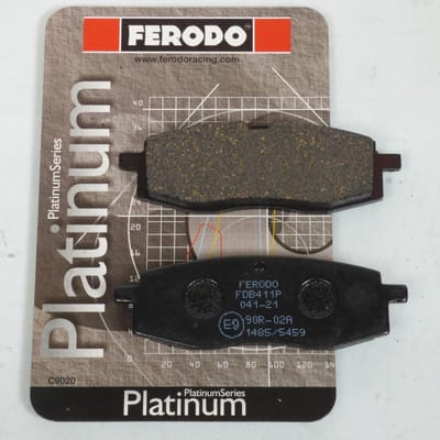 Plaquette de frein Ferodo pour Moto Yamaha 600 TT 1989 à 1992 2JT/3SW1 / AV Neuf