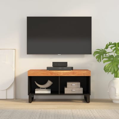 vidaXL - Tv-meubel - 85x33x43,5 - cm - massief - acaciahout