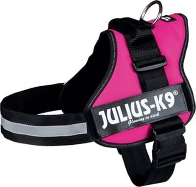 Julius K9 IDC Powertuig/Harnas - Maat 3/82-118cm - XXL - Fuchsia