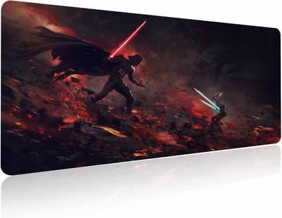 XXL Gaming Muismat Bureaublad Beschermer Extra Groot - Antislip en Duurzaam met Gestikte Randen