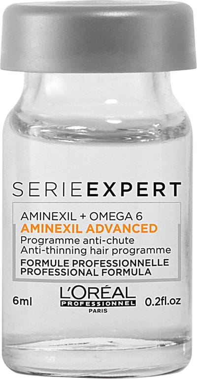 L’Oréal Professionnel Aminexil Advanced Anti-haaruitval activatie programma - Voor haar met neiging tot uitvallen - 10 x 6 ml.