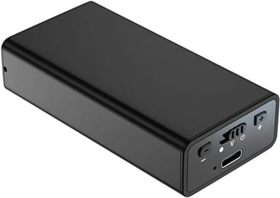 Digitale Spraakrecorder - Audio Opname Apparaat - Lezingen en Interviews - 900 Uur Opnamecapaciteit - 32GB Geheugen - Zwart
