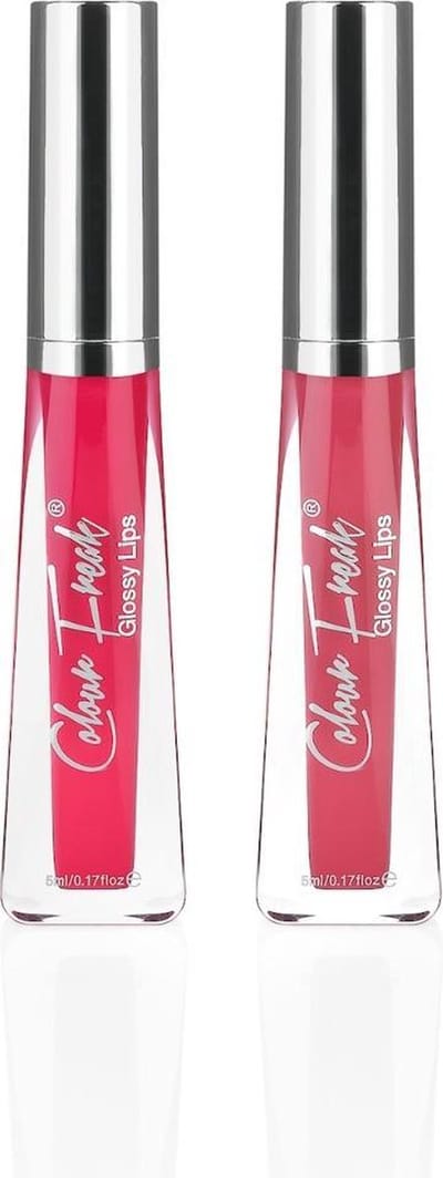 Colour Freak Cosmetics Winter Glossy Lips Duo – Doll Face & Suga Mama – Hydraterende Lipgloss Set – Niet-Plakkerig & Winterproof – Voor Droge of Gevoelige Lippen