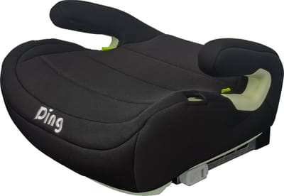 Ding Noel Booster - Zwart - Isofix - i-Size stoelverhoger - Vanaf 125 tot 150 cm - 6 tot 12 jaar