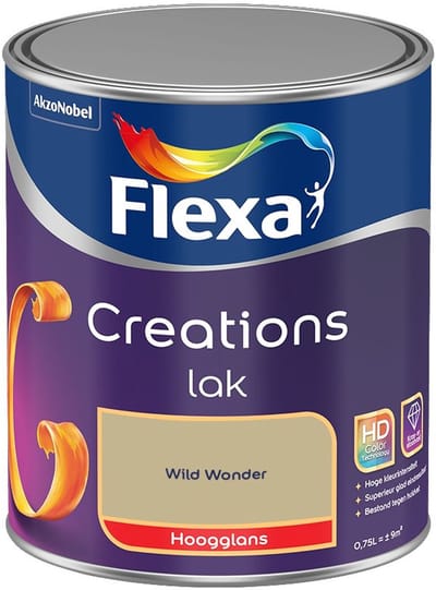 Flexa - Creations Lak Hoogglans - Wild Wonder - Mengverf - 750 Ml
