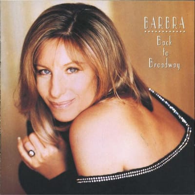 CD BARBRA STREISAND Back To Broadway CK44189 Columbia 1993 Japan Pop Gebruikt