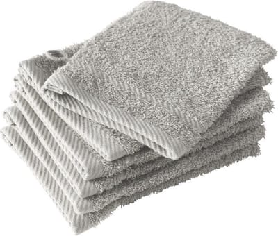 De Witte Lietaer Washandjes Helene Dove 15 x 21 cm - 6 stuks - Katoen