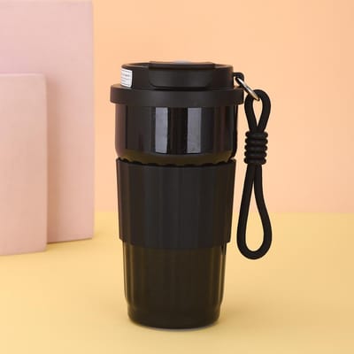 Nieuwe Thermosbeker To Go Draagbaar Mannen en Vrouwen Hoge Uitstraling Voedselkwaliteit Roestvrij Staal Mode Begeleidende Koffiekop 550ml