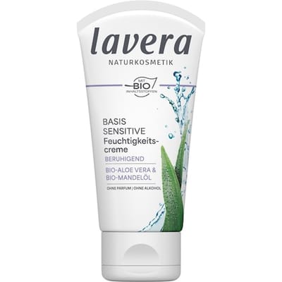 Lavera Gezichtsverzorging Kalmerende hydraterende crème Dagopvang Dames 50 ml
