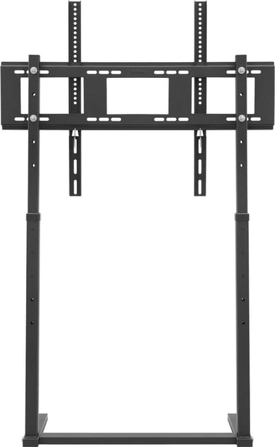 unho TV Vloersteun Zwart - voor 32“-86” Flat Panel LED LCD Schermen - Vrijstaande TV Steun - In Hoogte Verstelbare TV Beugelsteun - Max VESA 800x400 - tot Laadgewicht 40KG