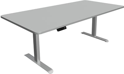 Zit sta bureau Move-3 premium grijs 200x100cm