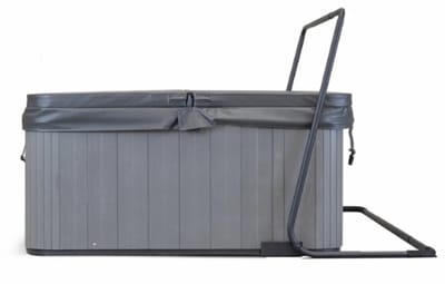 W’eau Coverlift 2 - Luxe Universele Spa Coverlift - Onderbouw Systeem - Verlengt Levensduur Cover - Hoogwaardig Aluminium - Zwart