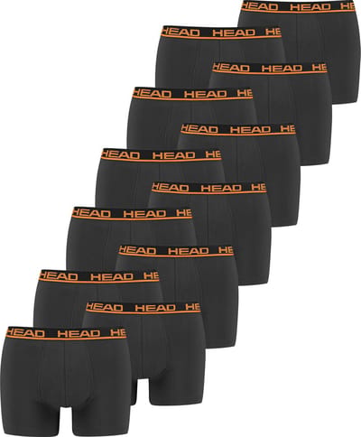 BOXERS Set van 12 stuks Head Basic Boxerbroek voor heren, shorts, ondergoed, ondergoed