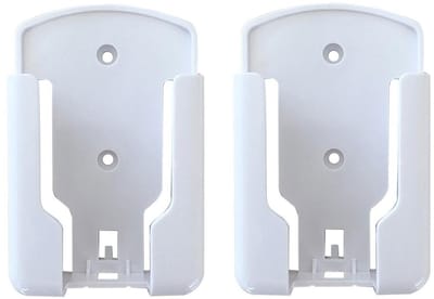 Dailygoody - Houder voor Afstandsbediening - Wandhouder - Zelfklevend - Wit - Opbergdoos - Ideaal voor Airconditioning en TV - Compact formaat