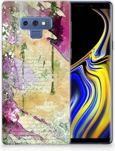 Hoesje maken Samsung Galaxy Note 9 Letter Painting