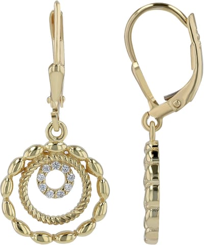 AKZENT Akzent dames oorbellen "Cemile" van 925 Sterlingzilver, gerhodineerd, duurzaam